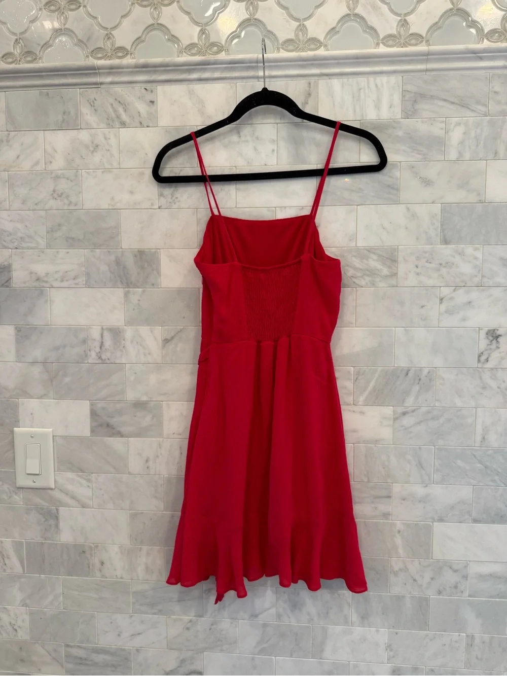 Altar’d State ruffle tie dress